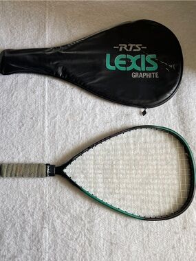 Ektelon RTS Lexis Graphite Racquetball Racquet Super SM Grip Cover Case
